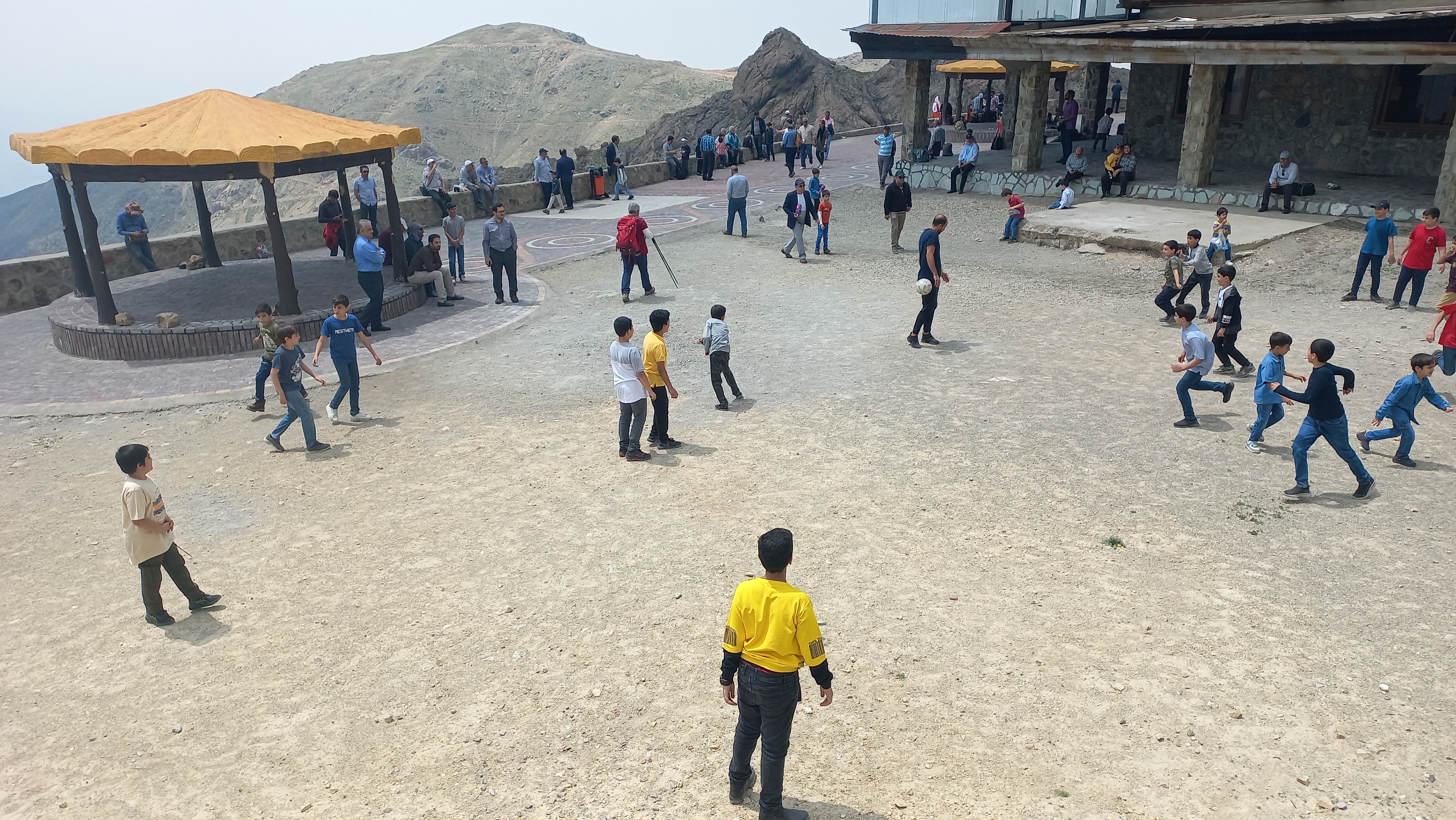 اردوی پدر و پسری تله کابین توچال