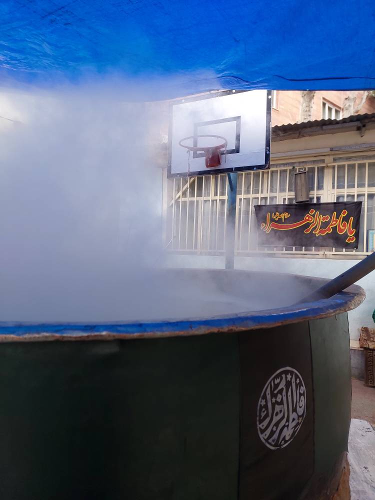 مراسم سمنو پزان