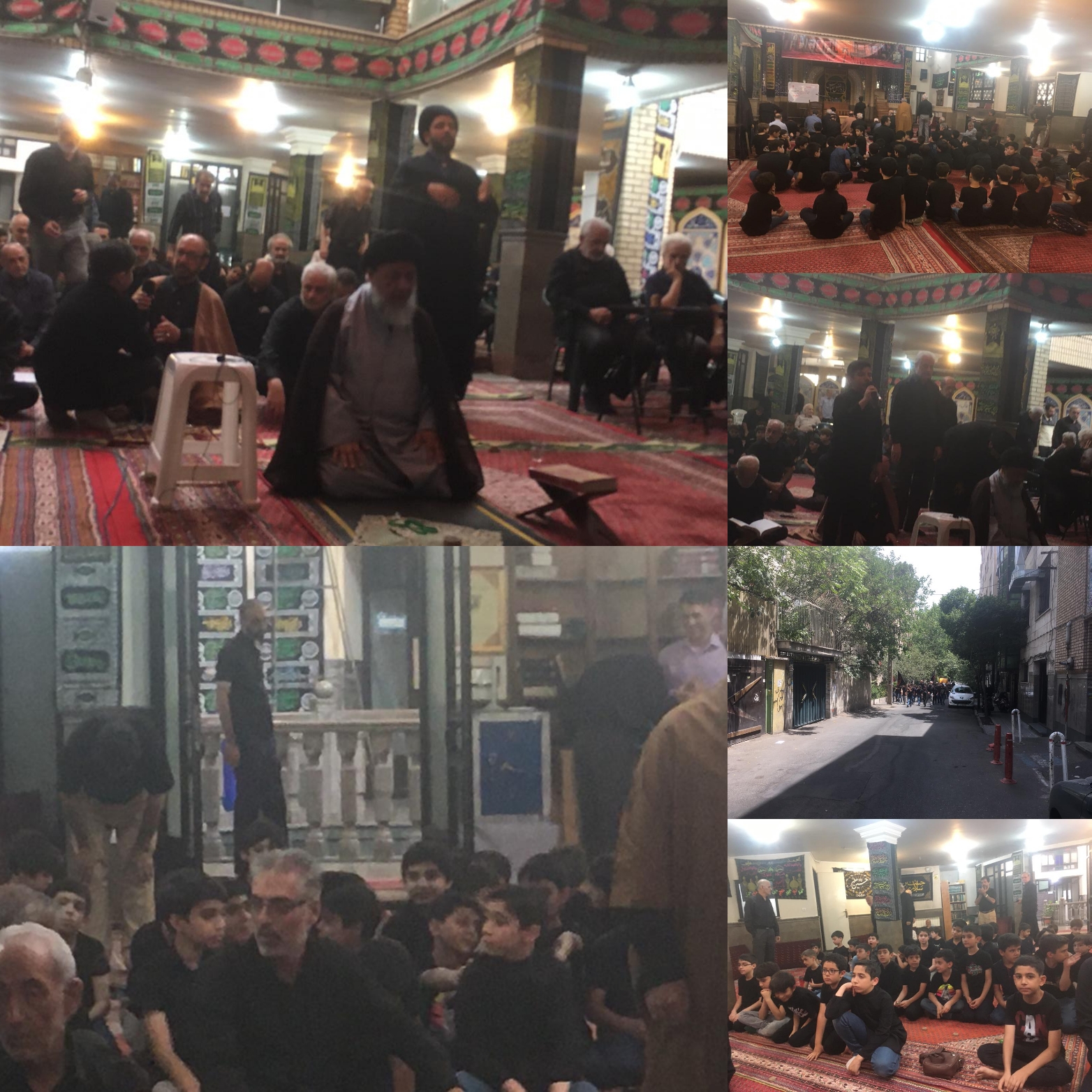 برنامه دسته عزاداری (برای دیدن کلیپ اینجا کلیک کنید