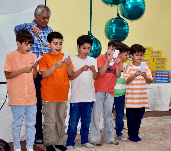 جشن الفبای کلاس اول و جشن پایانی پیش دبستان ( برای دیدن کلیپ اینجا کلیک کنید)