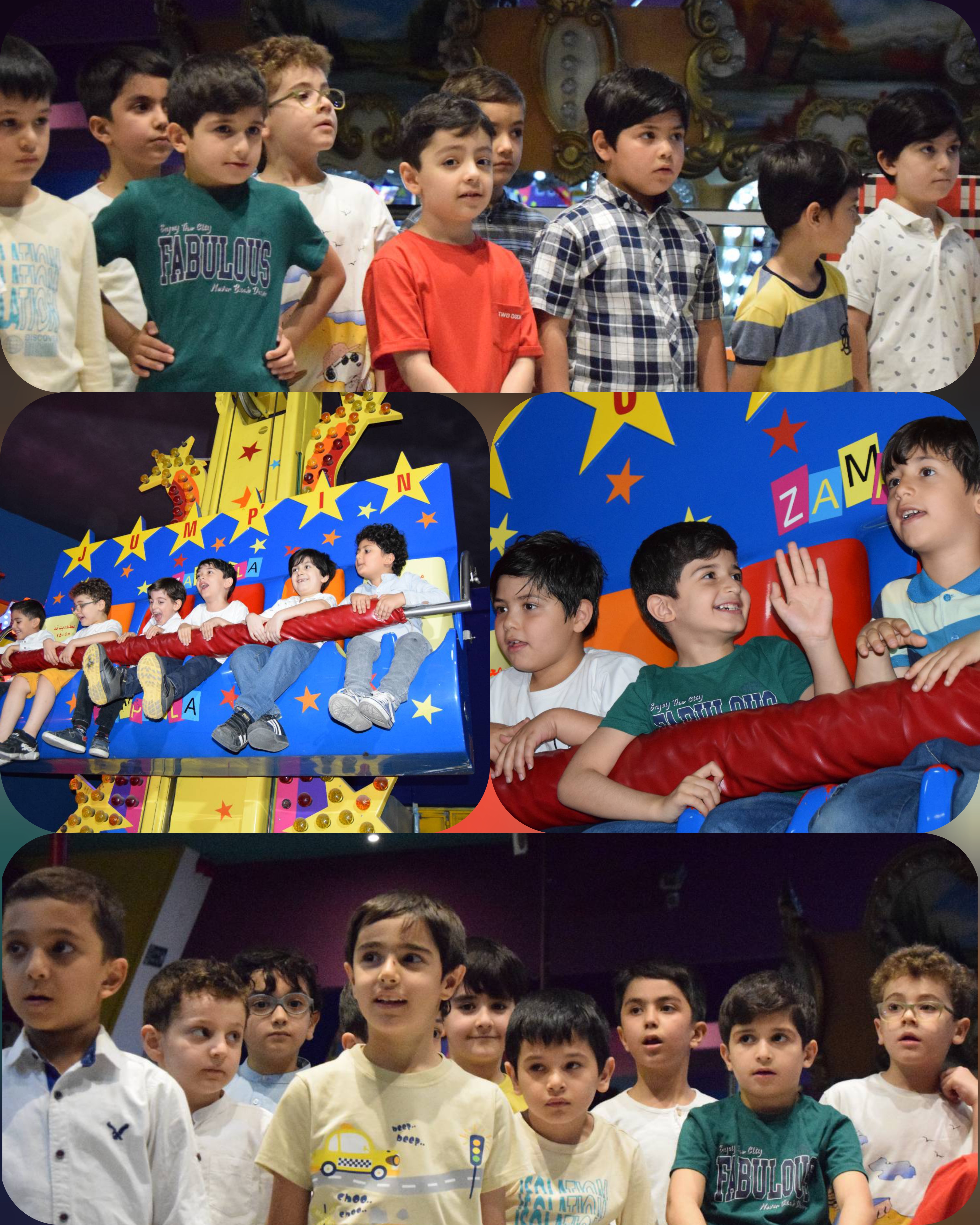 جشن پایان سال پیش دبستانی در پارک ارم